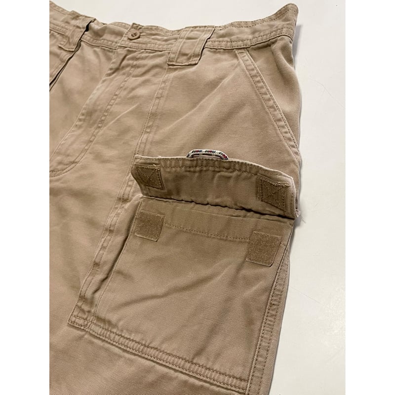 00s　L.L.Beanショートパンツ　カーゴパンツ　ダック地・パンツ　ポケット 00s L.L.Beanショートパンツ カーゴパンツ ダック地・パンツ
