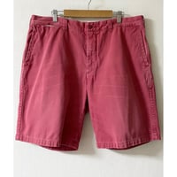USED POLO ラルフローレン  ノータックチノショーツ RED 36