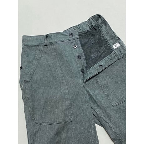 USED スイス軍　デニムワークパンツ 32/28相当 31