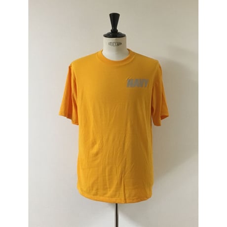 USN 米海軍 Tシャツ GOLD リフレクトプリント SOFFE
