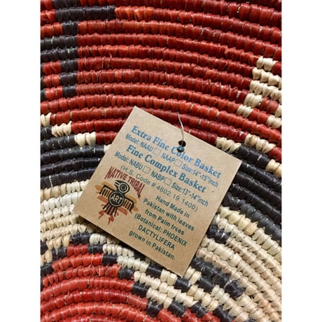 BOWL BASKET ハンドウーヴン ボウルバスケット  LARGE  2