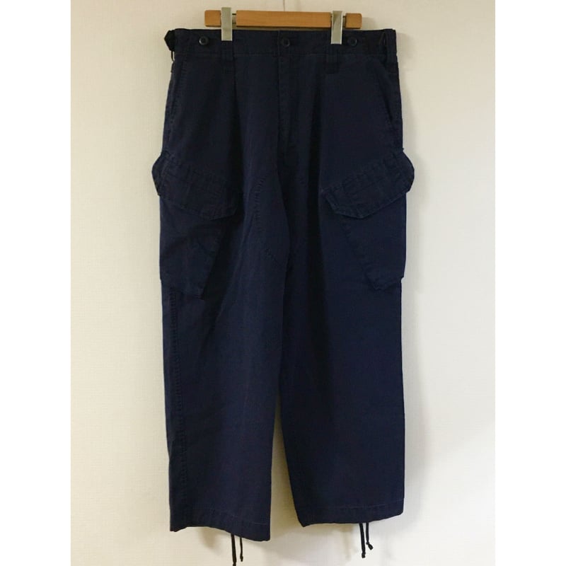 USED イギリス軍 ロイヤルネイビー カーゴパンツ 斜めポケット