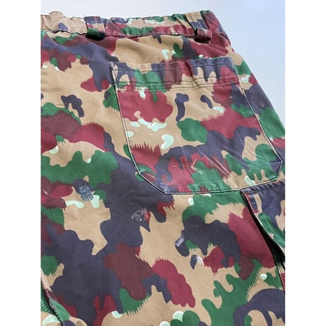 USED 80's スイス軍　M83 アルペンカモカーゴパンツ