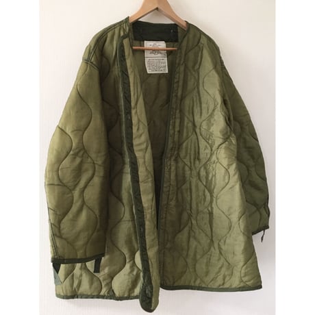 DEAD STOCK US ARMY M65フィッシュテールパーカー用キルティングライナー MEDIUM デッドストック 6