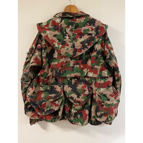 USED スイス軍　M70 アルペンカモ　フィールドJKT 48