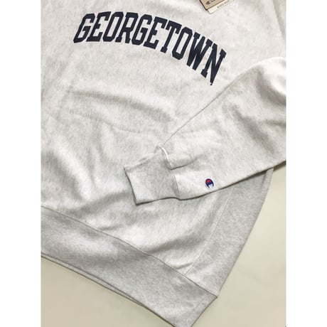 Champion リバースウィーブ　CREW ヘザーグレー　GEORGETOWN チャンピオン