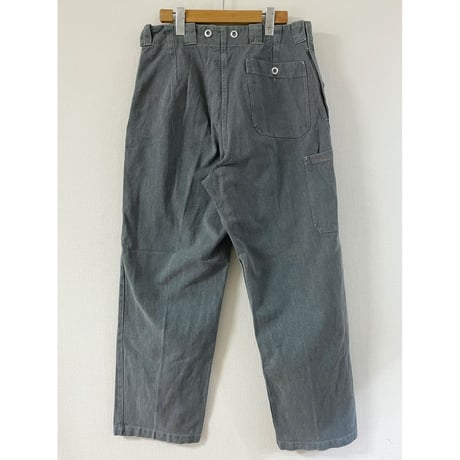 USED スイス軍　デニムワークパンツ 32/28相当 7