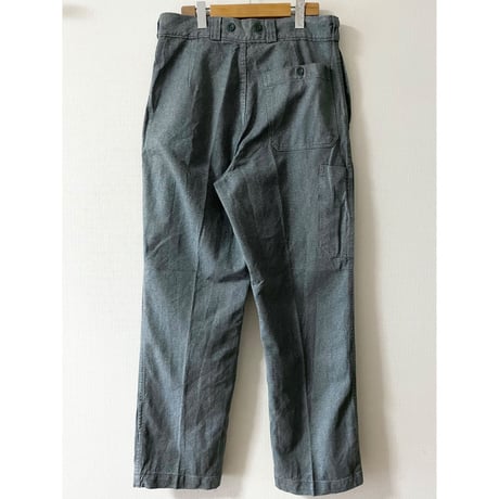 USED 80's スイス軍　デニムワークパンツ　後期型 45/80
