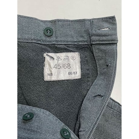 USED スイス軍　デニムワークパンツ　34/28相当　74