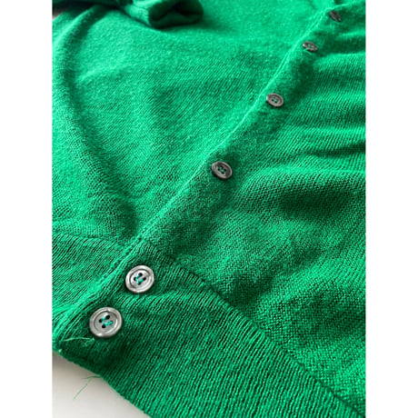 USED 80's アメリカ製 JC Penney THE FOX COLLECTION アクリルカーディガン XL