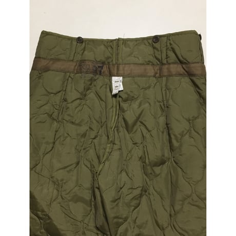 デッドストック チェコ軍　M85 キルティングライナーパンツ　VINTAGE 3