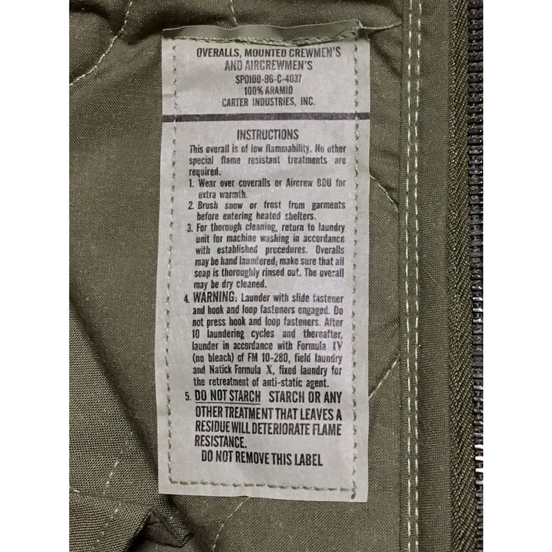 90’s アメリカ軍CREWMEN'S ORVERALLS fit=scale-down,w=1200