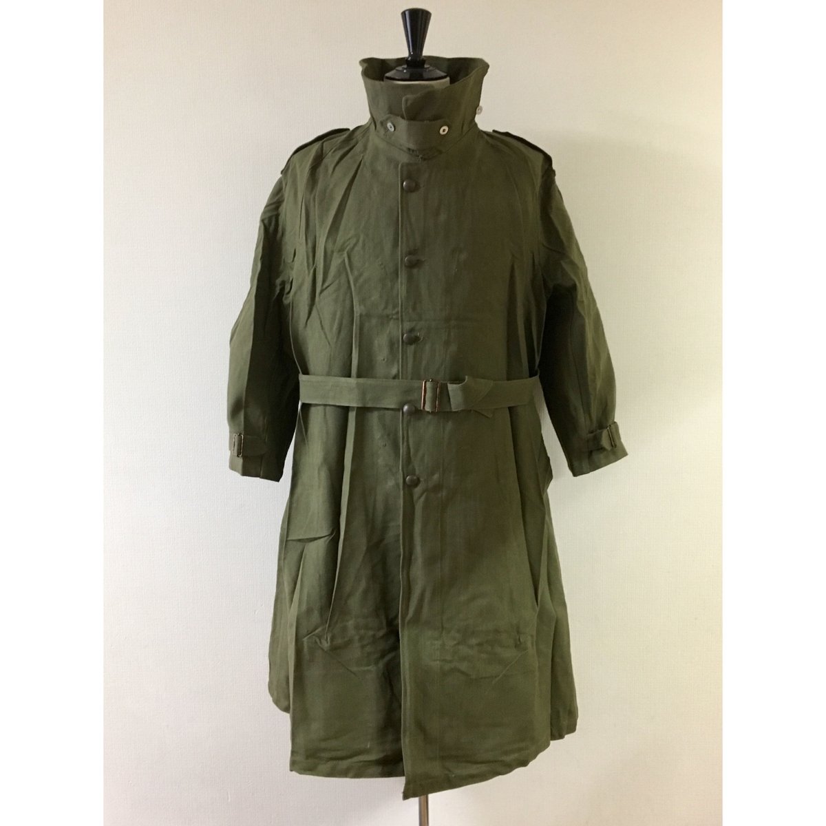 dead stock フランス軍モーターサイクル コートサイズ2傷ありアメリカ モーターサイクルコート フランス軍 size2 デッドストック