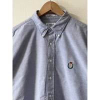 USED 90's アメリカ製 CHAPSラルフローレン オックスフォード B/Dシャツ XL