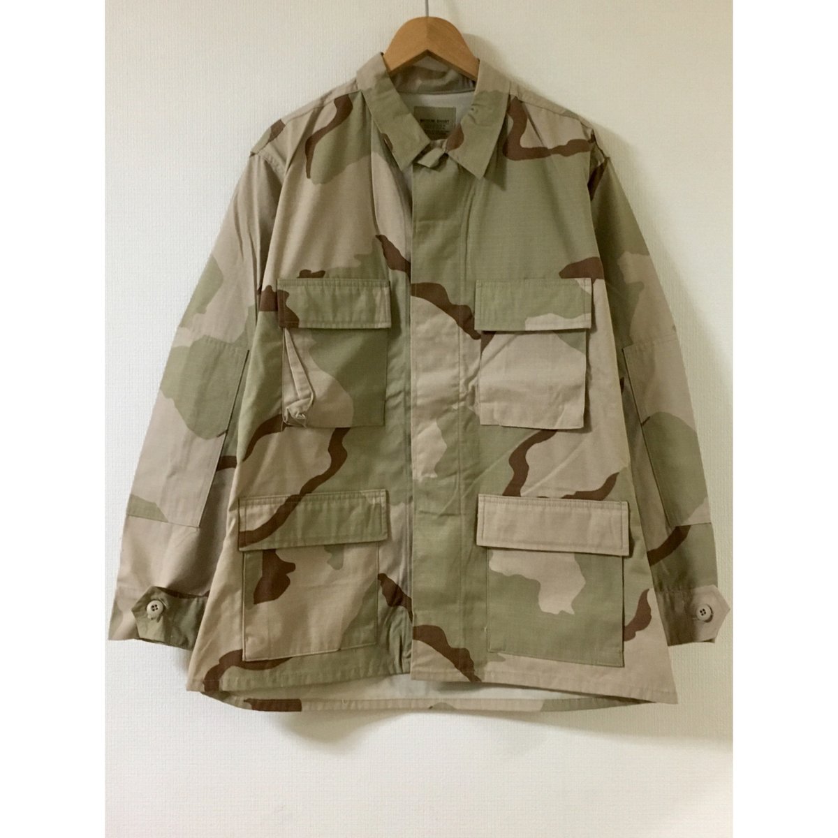 DEAD STOCK 米軍 BDUジャケット 3カラーデザートカモ M-S デッド DEAD STOCK 米軍 BDUジャケット 3カラーデザートカモ M-S デッド