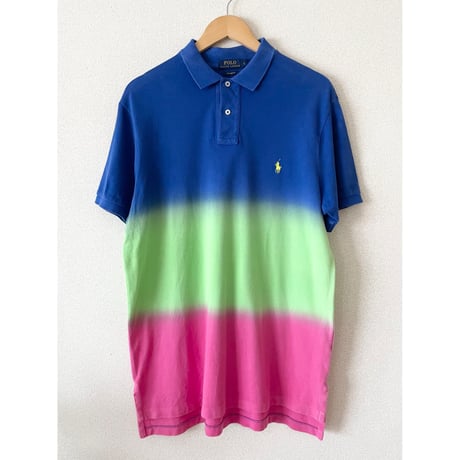 USED POLOラルフローレン  CUSTOM FIT ポロシャツ L