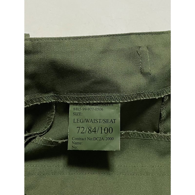 USED イギリス軍 ライトウェイトトラウザー 72/84/100 ベイカー