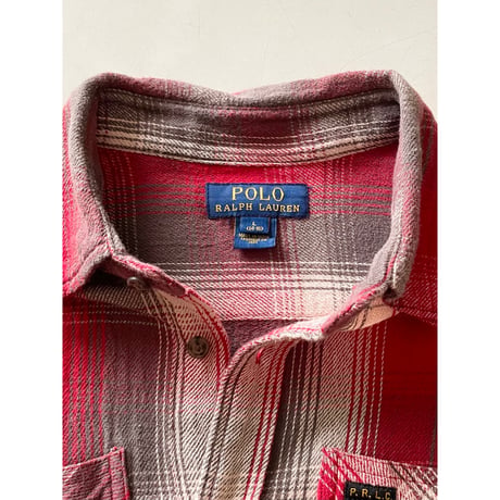 USED POLOラルフローレン ボーイズ　ネルシャツ L(14-16)