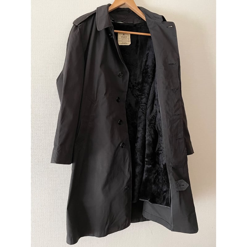 USED 70's US ARMY オールウェザーコート 38S 黒 ライナー付き | FBR USED 70's US ARMY オールウェザーコート 38S 黒 ライナー付き | FBR