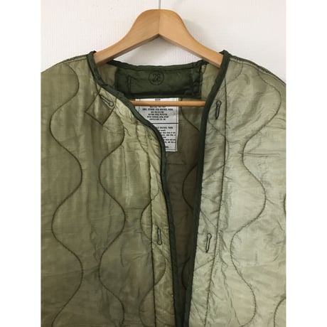 DEAD STOCK US ARMY M65フィッシュテールパーカー用ライナー MEDIUM デッドストック 3