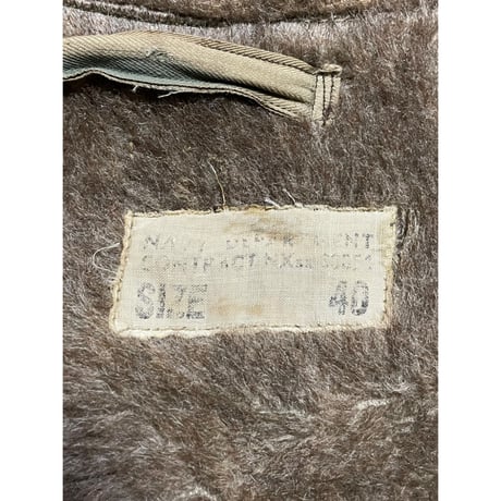 VINTAGE 40's USN N-1 デッキジャケット 40