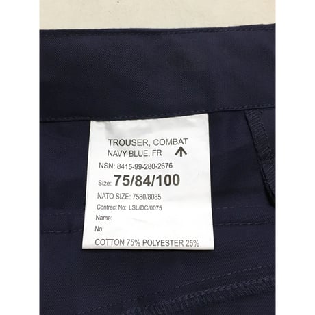 USED ROYAL NAVY カーゴパンツ 斜めポケット75/84/100 イギリス軍