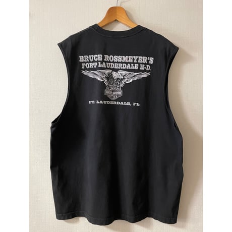 USED HARLEY DAVIDSON ノースリーブ Tシャツ　XL