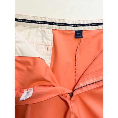 USED 90's POLO ラルフローレン TYLER SHORT 2タックチノショーツ 38