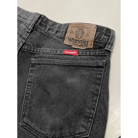 USED Wrangler ブラックデニム 33/30 90's 美品