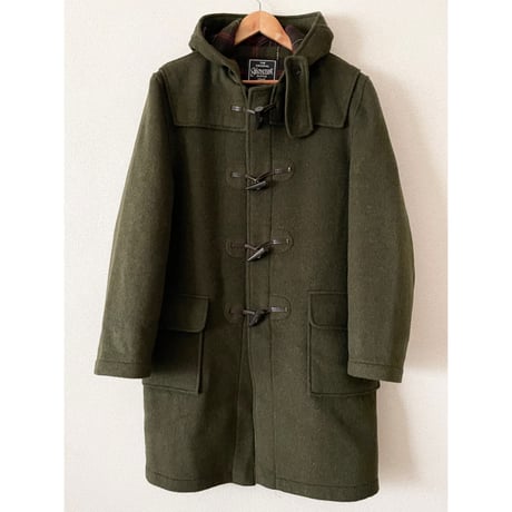 USED Gloverall ダッフルコート オリーブ グリーン 38