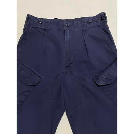 USED イギリス軍　ロイヤルネイビー　カーゴパンツ　斜めポケット 75/88/104