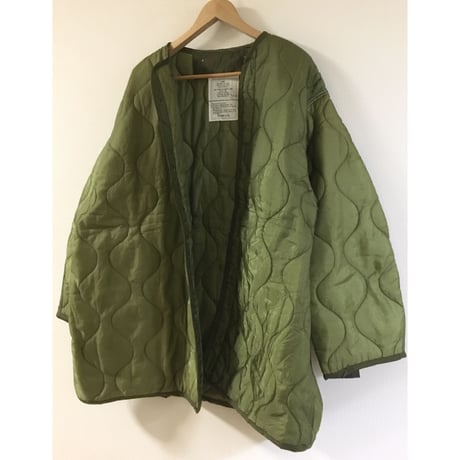 DEAD STOCK M65 フィッシュテールパーカー用　キルティングライナー　MEDIUM  US  ARMY デッドストック　8