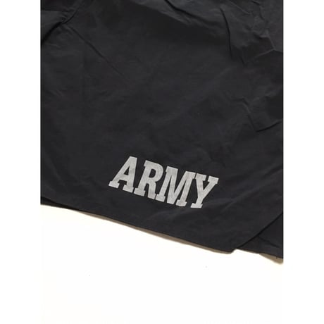 DEAD STOCK ARMY ショートパンツ X LARGE デッドストック フィジカルフィットネスユニフォーム　BLACK