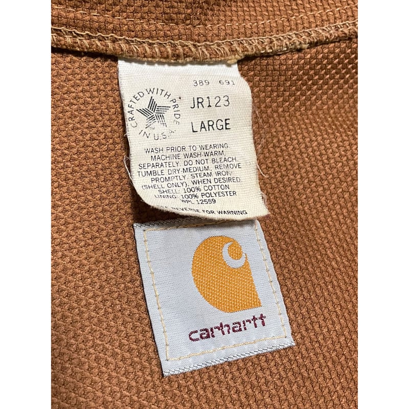 USED Carhartt カーハート アクティブJKT ダックハンターカモ 80〜90's