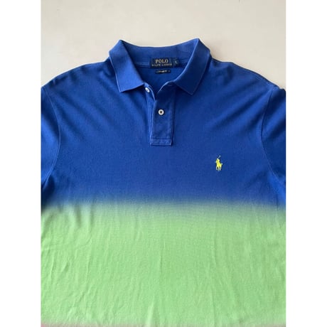 USED POLOラルフローレン  CUSTOM FIT ポロシャツ L