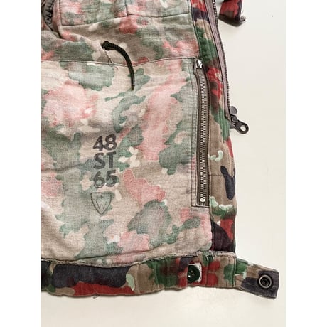 VINTAGE スイス軍 M70 アルペンカモフィールドJKT 48