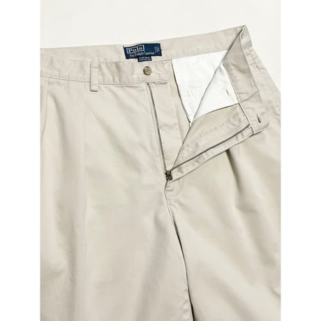 USED POLOラルフローレン ツータックチノショーツ TYLER 33