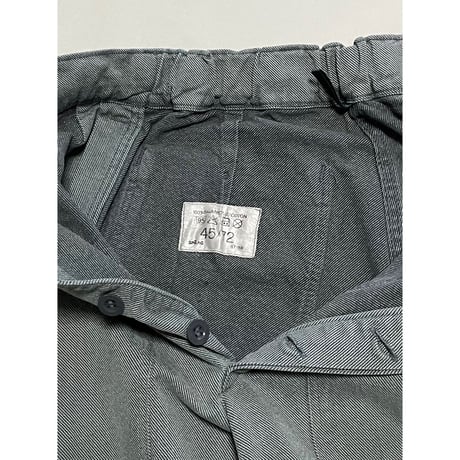 USED スイス軍　デニムワークパンツ 32/28相当 64