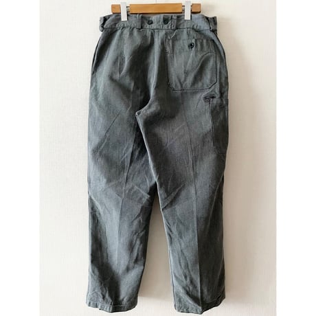 USED スイス軍　デニムワークパンツ 45/72