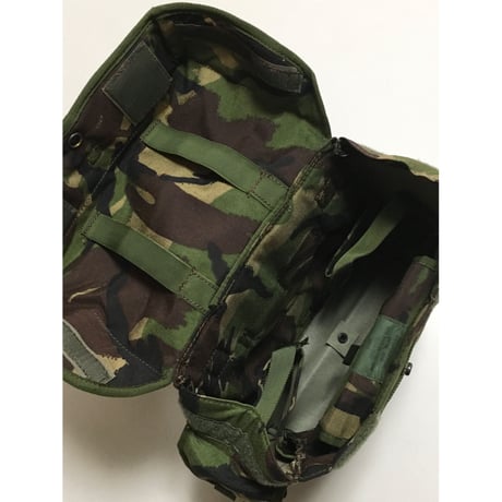 DEAD STOCK イギリス軍　DPMカモ　ガスマスクバッグ　デッドストック