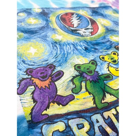 USED GRATEFUL DEAD タイダイTシャツ　Lサイズ LIQUID BLUE