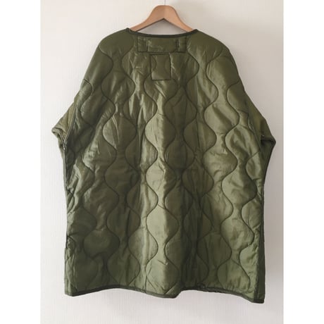 DEAD STOCK US ARMY M65 フィッシュテールパーカー用　キルティングライナー　MEDIUM 4
