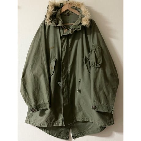 VINTAGE 40's US ARMY M-48フィッシュテールパーカー MEDIUM