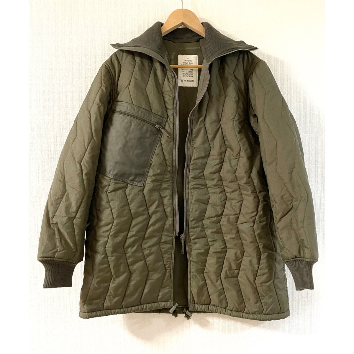 USED ドイツ軍 キルティングライナーJKT Gr.Nr.7 | FBR TRADING