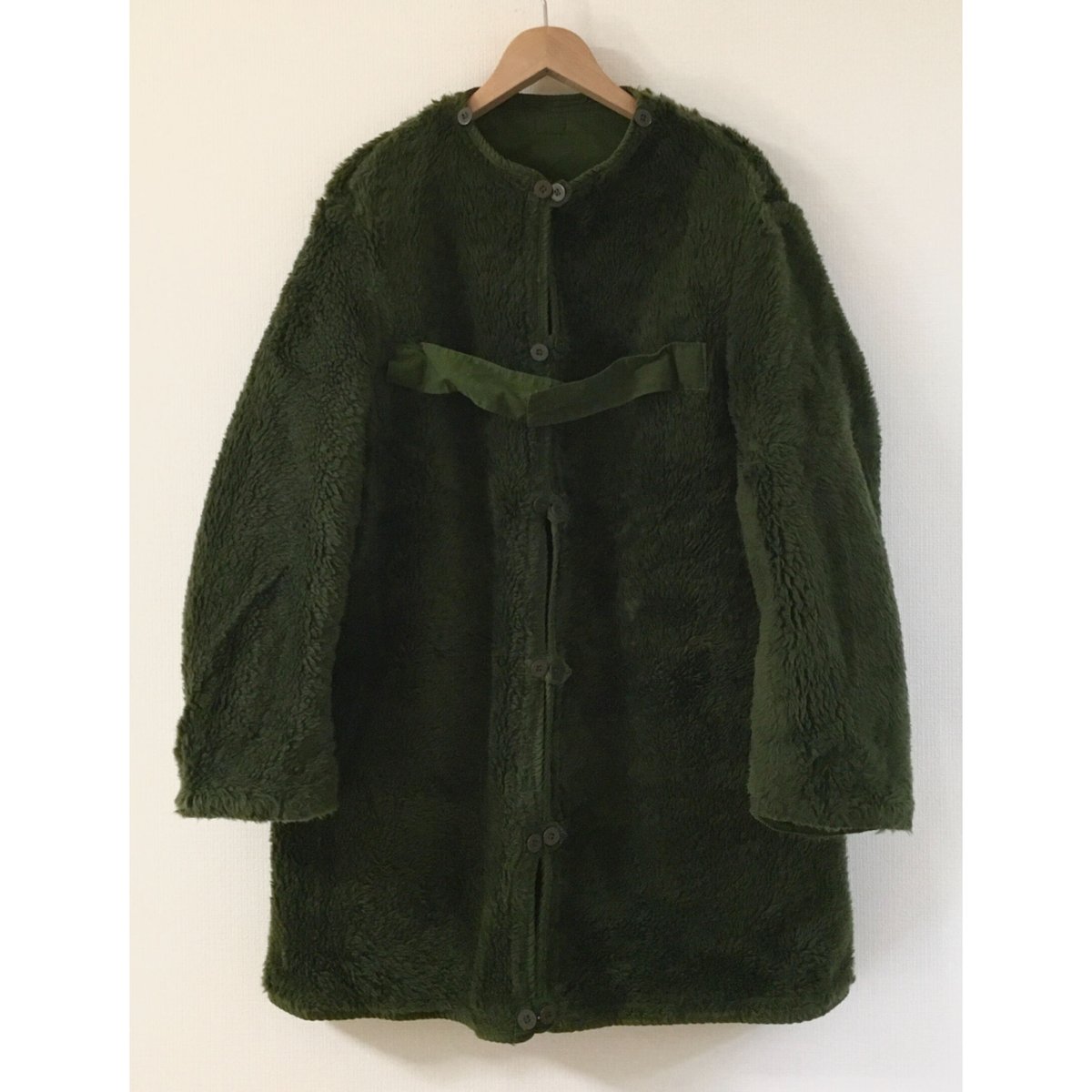 スウェーデン軍フィールド モーターサイクルコート ボアライナー付 完