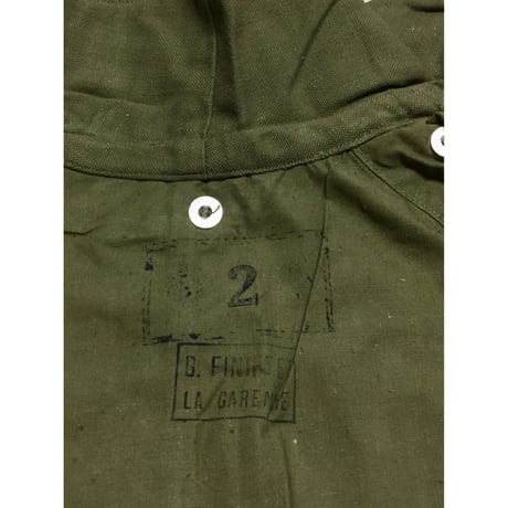 DEAD STOCK フランス軍 モーターサイクルコート サイズ2 デッドストック ビンテージ 3