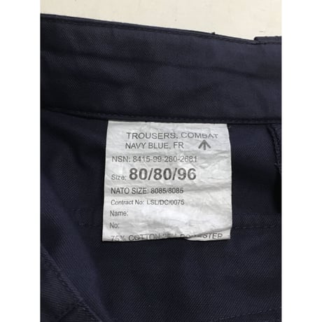 USED ROYAL NAVY カーゴパンツ　斜めポケット80/80/96 イギリス軍