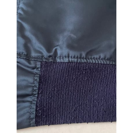 USED アメリカ製 ALPHA INDUSTRIES MA-1 ネイビー LARGE