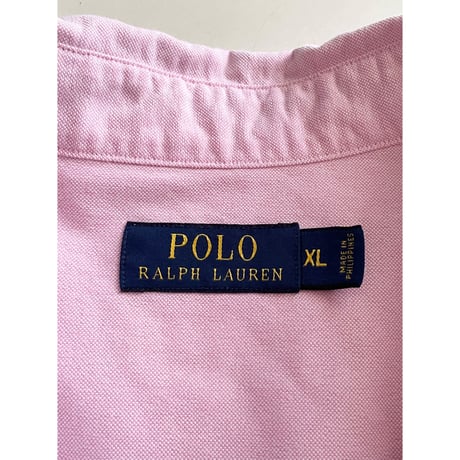USED POLO ラルフローレン オックスフォード　ウエスタンシャツ M