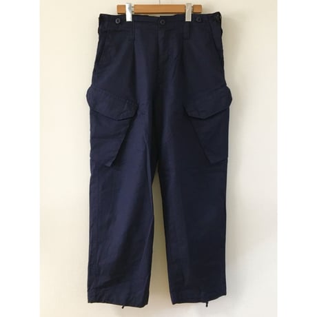 USED ロイヤルネイビー　カーゴパンツ 斜めポケット　75/88/104 イギリス軍